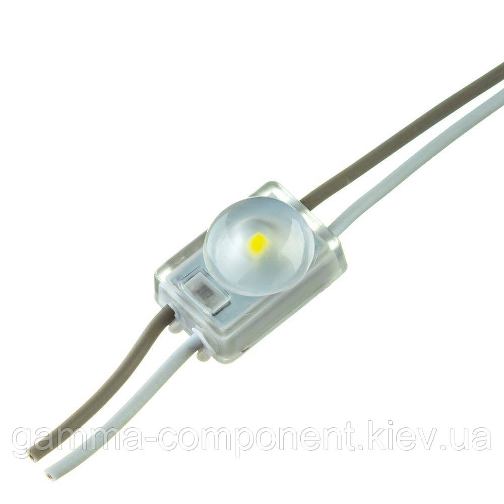 Світлодіодний модуль (кластер) smd2835 1led 1W білий МТК 12 V IP65