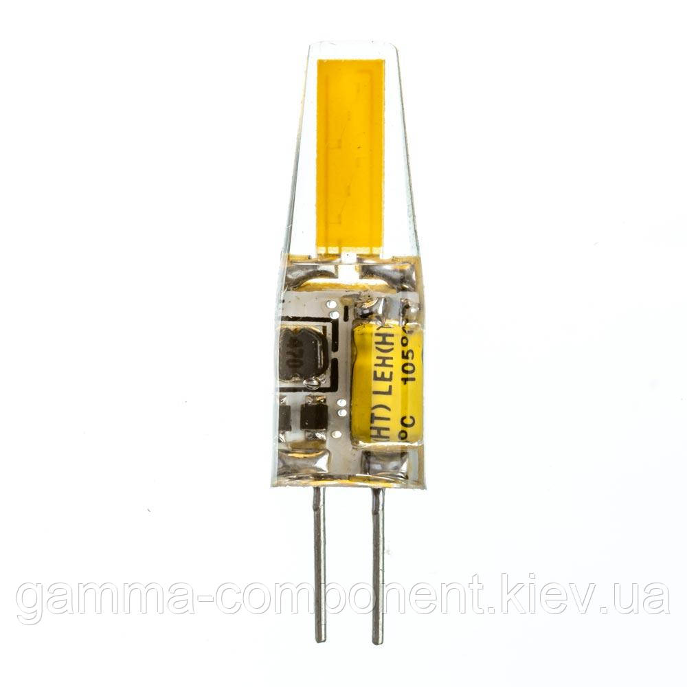 Світлодіодна лампа G4 12V 3,5W Silicon 4500K cob15053 SIVIO