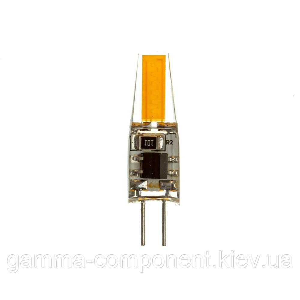 Світлодіодна лампа G4 220V 3,5 W Silicon 3000K cob1505 SIVIO
