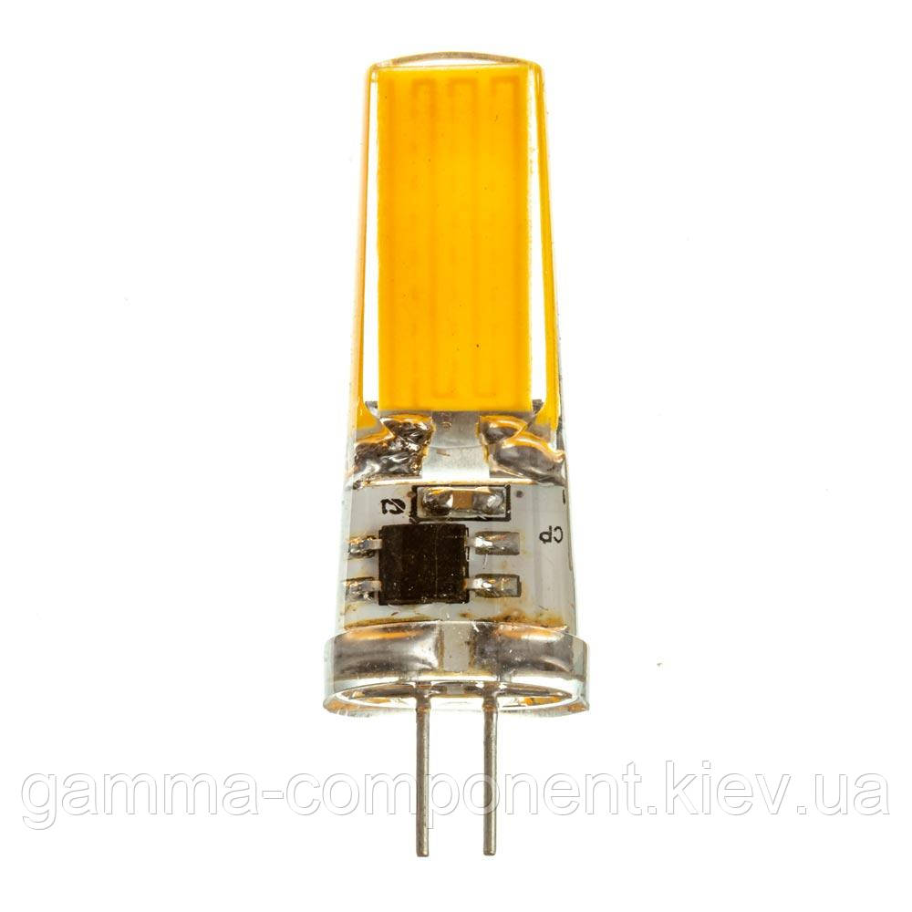 Світлодіодна лампа G4 220V 5W Silicon 3000K cob2508 SIVIO