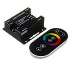 LED контролер світлодіодний RGB 24-12Вт (Radio 6 кнопок) чорний, фото 2