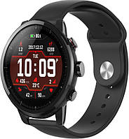 Ремешок Base для Amazfit Stratos Black (22 мм) (Амазфит Стратос 2С)