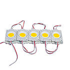 Світлодіодний модуль 12 V жовтий СОВ круглий 1led 2,4 W IP65, фото 6