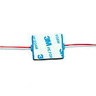 Світлодіодний інжекторний модуль 12 V синій smd3030 1led 1.5 W IP65, фото 3