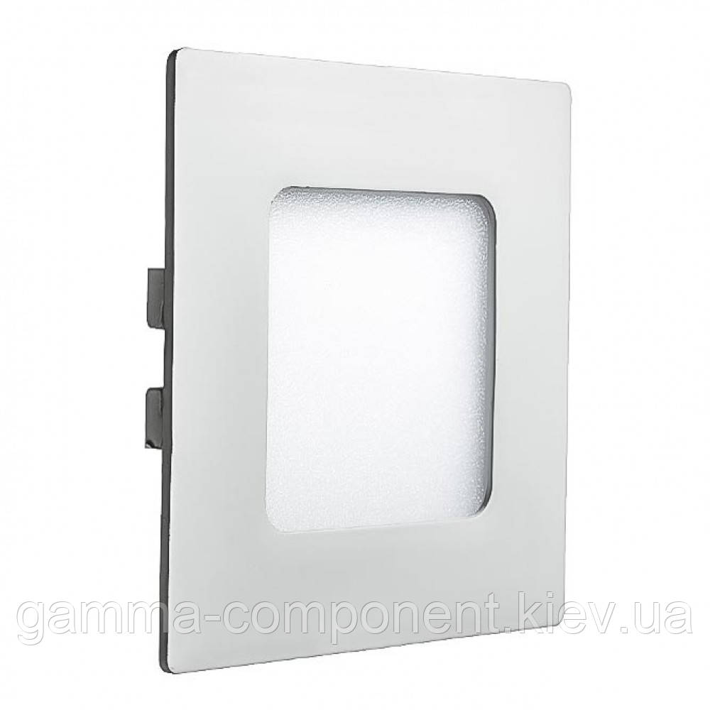 Світлодіодний світильник точковий 3Вт, квадрат, білий, IP20