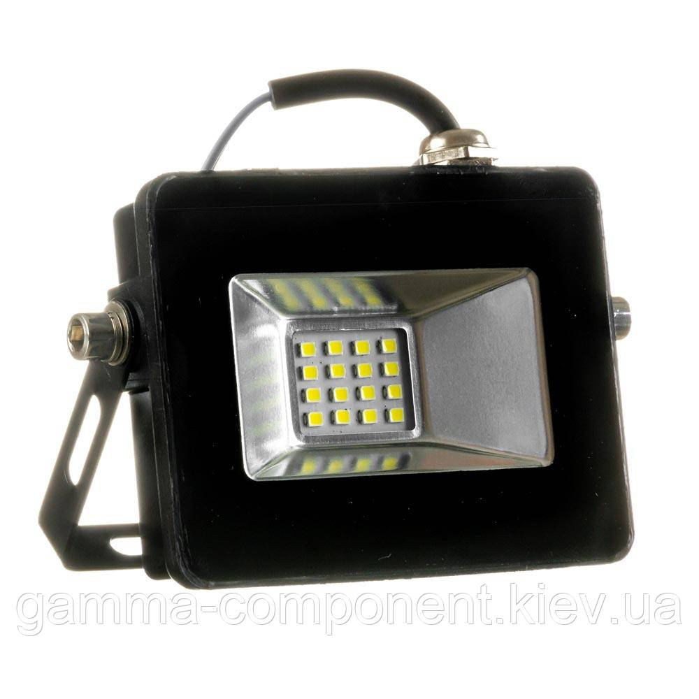 Прожектор світлодіодний SMD AVT5 10Вт, 6000K, IP65, 220В, фото 1