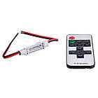 Диммер mini для світлодіодних стрічок 6 A, 144 Вт радіопульт 11 конопок, фото 2