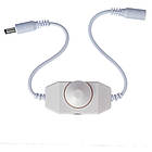 Диммер для світлодіодних стрічок 2 А, 8 Вт, білий, фото 4