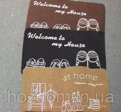 Килимок прогумований із малюнком 40х60, фото 1