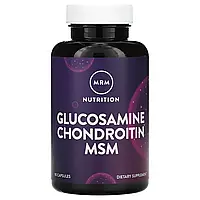 Глюкозамін Хондроїтин МСМ MRM Glucosamine Chondroitin MSM для суглобів та зв'язок 90 капсул