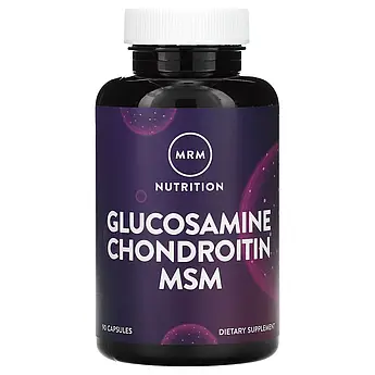 Glucosamine Chondroitin MSM MRM натуральний хондропротектор для суглобів та зв'язок 90 капсул