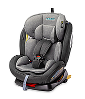 Автокресло Caretero Arro группа 0+/1/2/3 (0-36 кг) с системой Isofix + ремень TopTether + боковая защита Серый