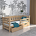 Ліжко дитяче дерев'яне Тедді ТМ Luna 900х2000, фото 9