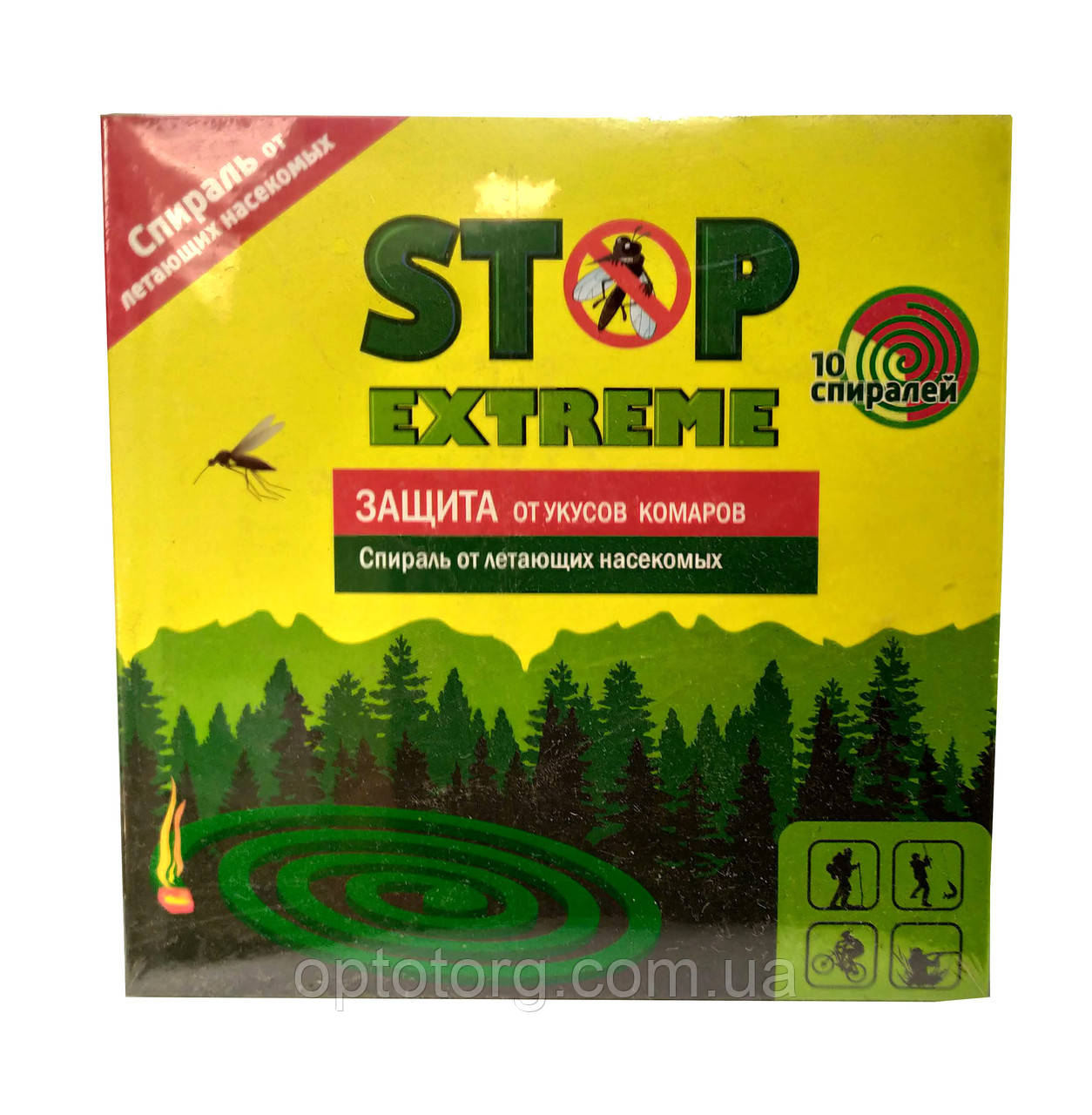 Спіралі від комарів Stop Extreme