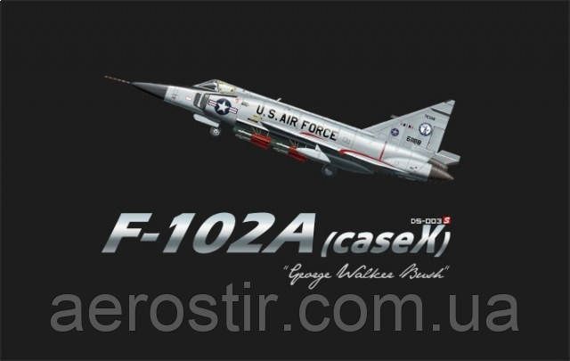 F-102A (Case X) "George Walker Bush" 1/72 MENG DS003s
