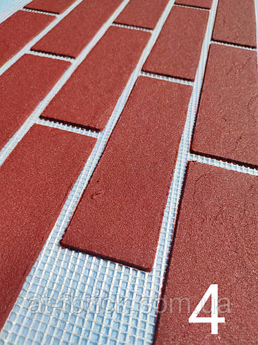 Гибкий кирпич, клинкер на сетке с защитной пленкой МК-4 (ID#1767884073 ...