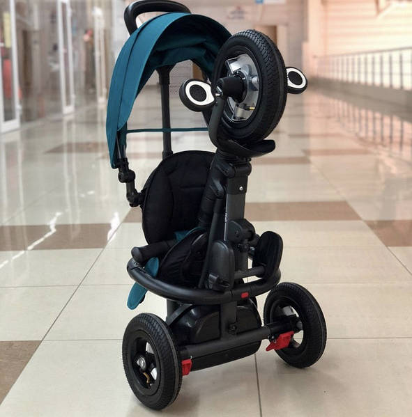 Q play rito folding trike best sale teal