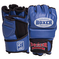 Перчатки для ММА, Boxer, размеры: M, L, XL, винил, разн. цвета