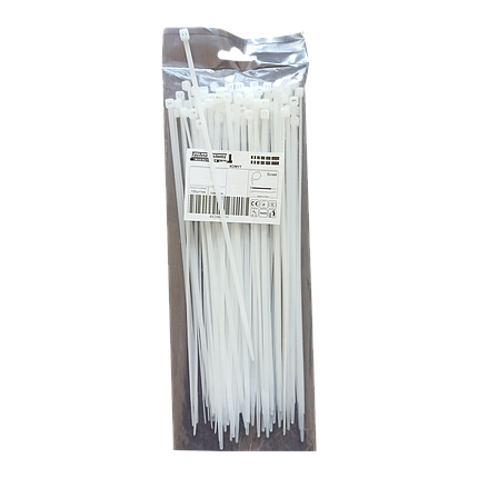 Хомут ХКН-L 3.5х200 нейлон білий Ny95503539, фото 1