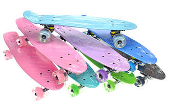 Пенні борд Maraton Маратон Penny 44 зі світловими колесами