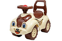 Каталка толокар "Чіп і Дейл" коричневий 2315 Технок