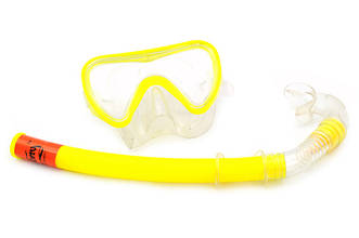 Маска для води з трубкою, в пакунку 307 р. 19*45 см
