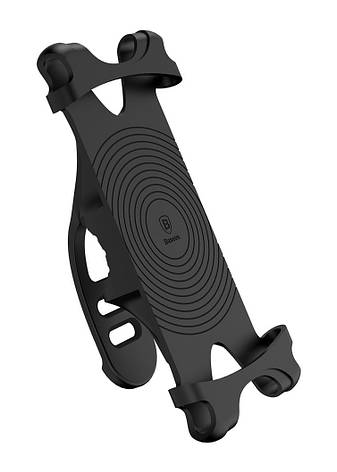 Вело-мото тримач для телефону Baseus Miracle Bicycle Vehicle Mounts Чорний (SUMIR-BY01), фото 1