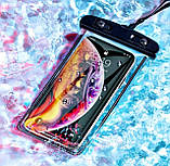Водонепроникний чохол Том і Джеррі/Синій для телефона 9,5 * 17 см жовтий, чохол для плавання 6,5 дюйма, фото 6