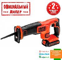 Аккумуляторная сабельная пила BLACK&DECKER BDCR18