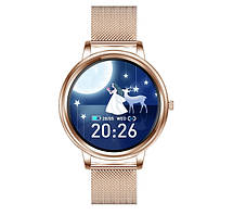 Смарт годинники жіночі UWatch Smart Romantic Gold, фото 6