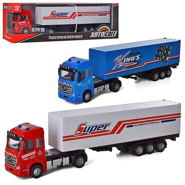 Іграшка Фура Actros трейлер Автосвіт: продаж, ціна у Запоріжжі
