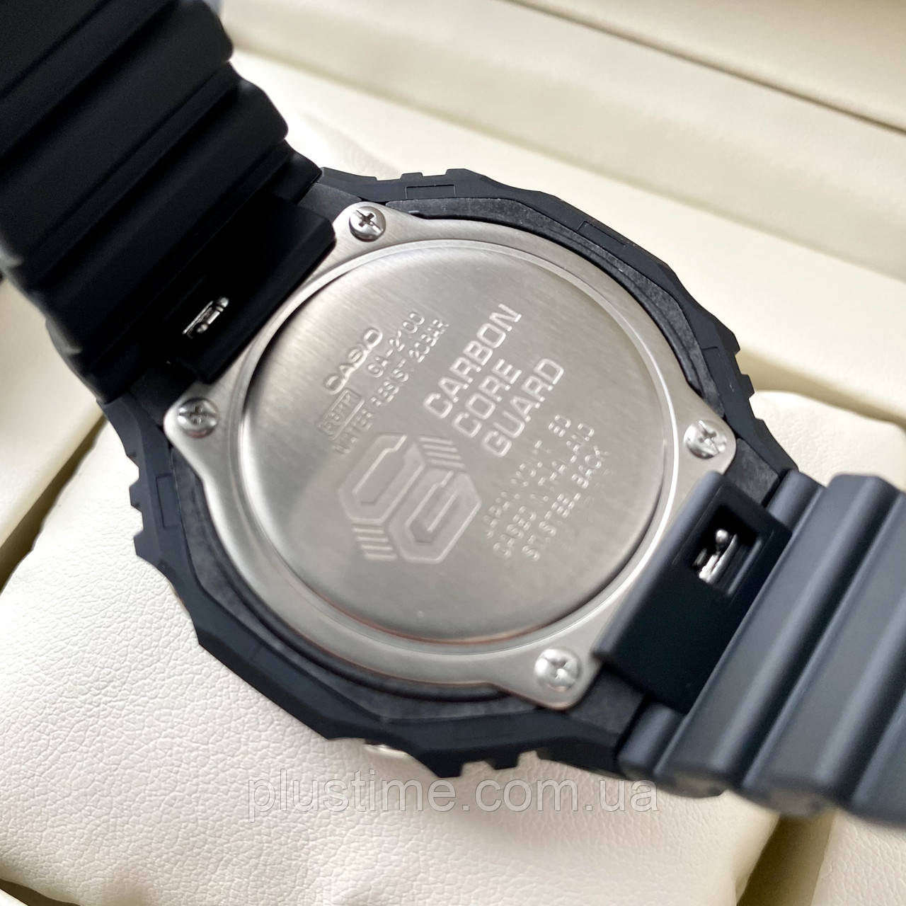 Часы CASIO G-Shock GA-2100-1A1ER наручные спортивные водостойкие с таймером, секундомером, подсветкой - фото 5 - id-p1428025272