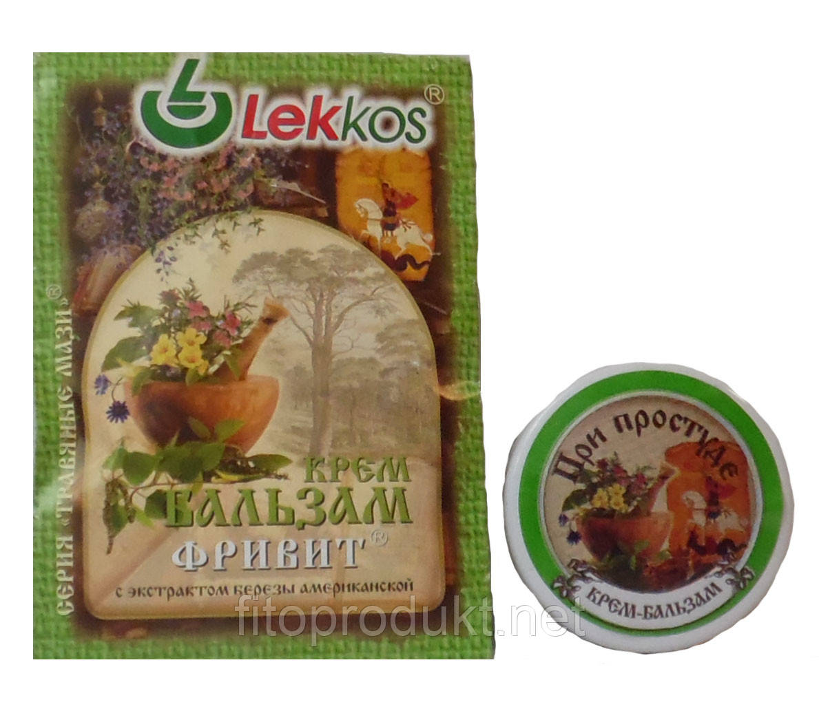 Фривит крем бальзам при застуді 10 г Леккос