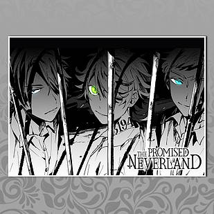 Плакат А3 Аніме The Promised Neverland 057