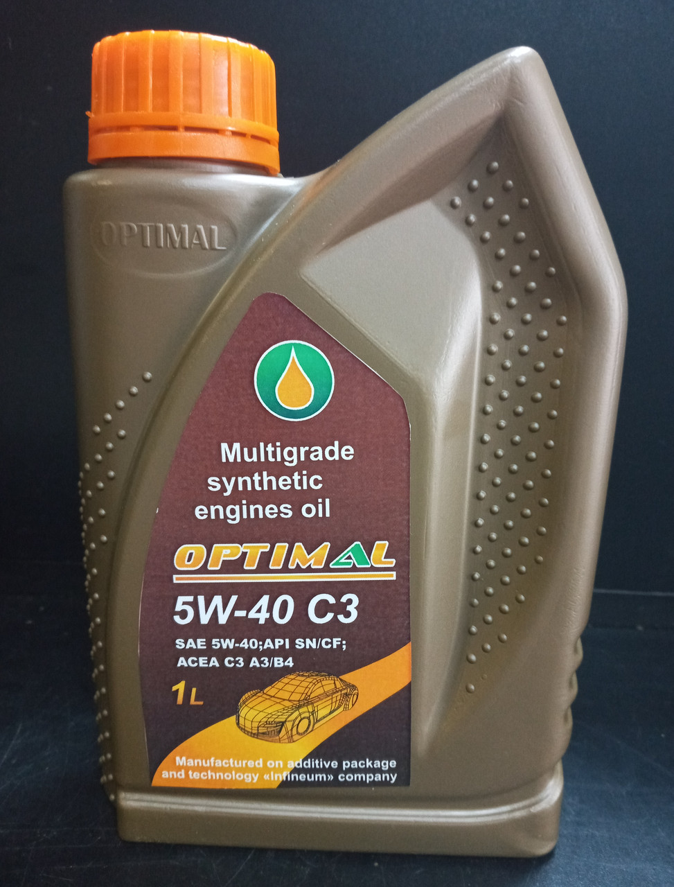 Масло моторне синтетичне Оптимал 5W-40 C3 API SN / CF