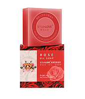 Мыло ручной работы SERSANLOVE Rose Oil Soap с эфирным маслом розы 100 гр