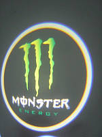 Подсветка дверей авто Moster Energy