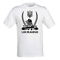 Чоловіча футболка з українським принтом Козак Ukraine, Push it