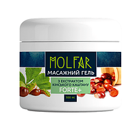 Массажный гель с экстрактом конского каштана FORTE+