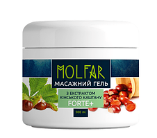 Масажний гель з екстрактом кінського каштану FORTE+