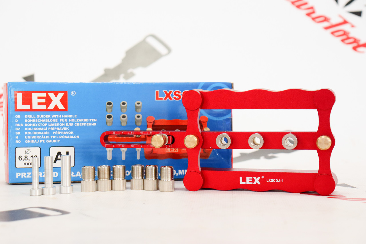 Кондуктор для свердління отворів під шканти LEX LXSCDJ-1 Польща