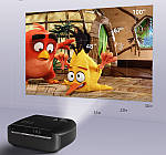 Проєктор мультимедійний Wi-light Vivibright F10 портативний HD проєктор для дому та домашнього кінотеатру, фото 5