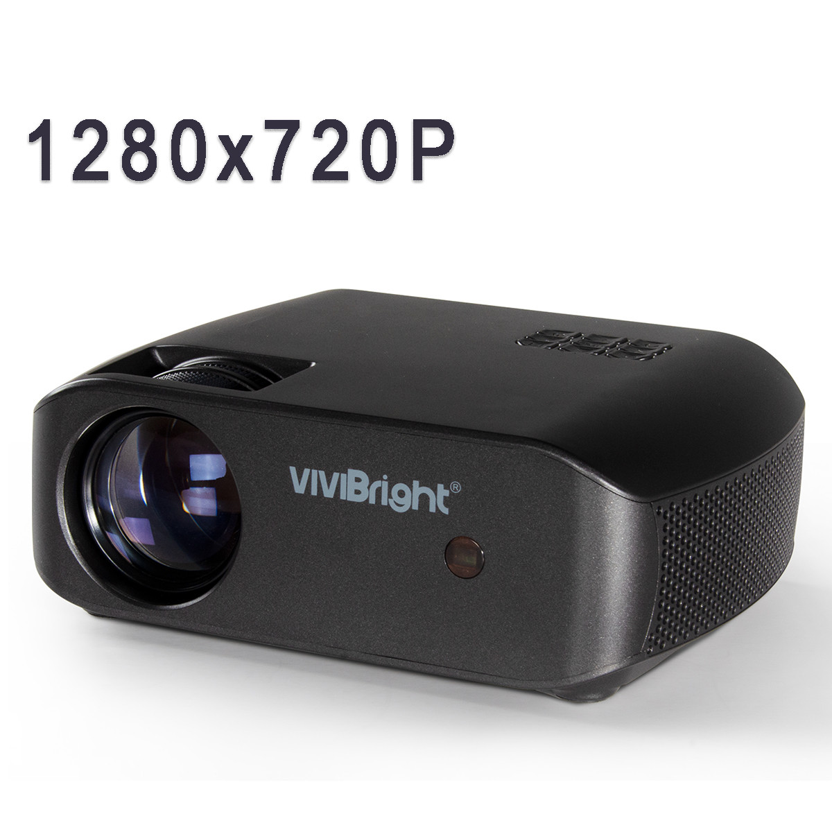 Проєктор мультимедійний Wi-light Vivibright F10 портативний HD проєктор для дому та домашнього кінотеатру, фото 1