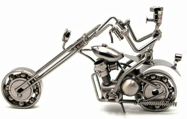 Техно-арт статуэтка Байкер, фото 1