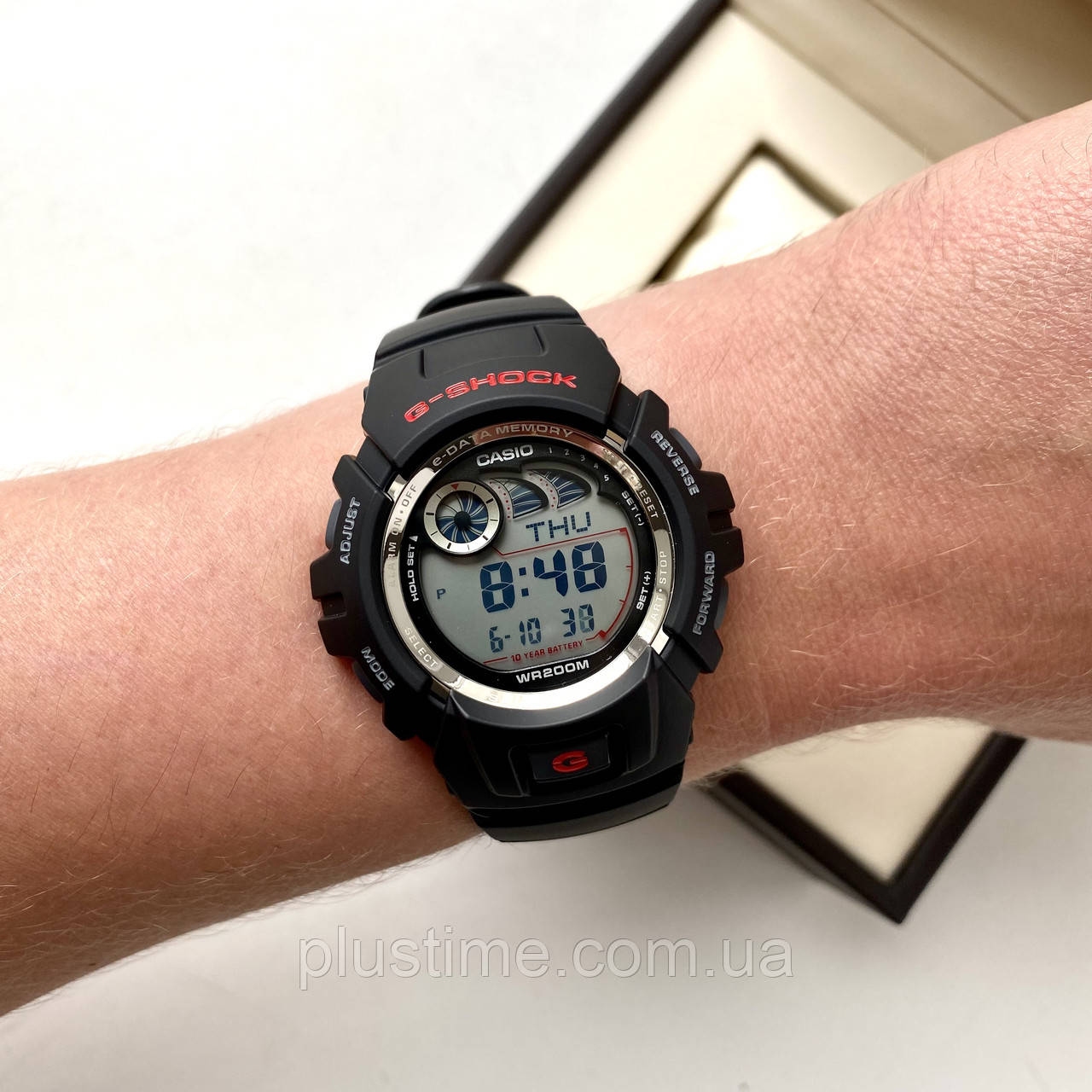 Часы CASIO G-Shock G-2900F-1VER наручные спортивные водостойкие с таймером, секундомером, подсветкой - фото 4 - id-p1428098113