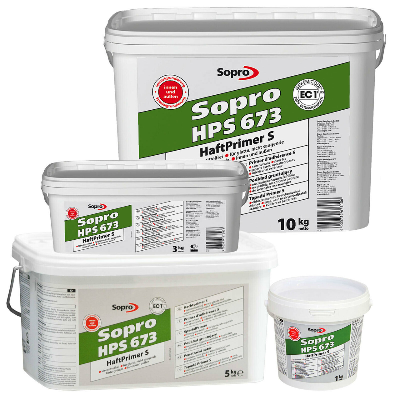 Ґрунтувальний препарат для всмоктуючих підстав Sopro HPS 673 10кг