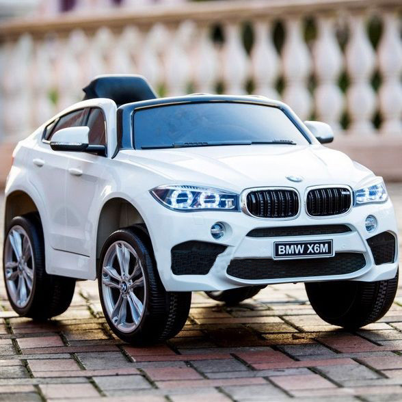 Дитячий електромобіль Bambi Джип BMW X6M (JJ2199EBLR) 2 двигуна по 35W, 2аккум, MP3, USB