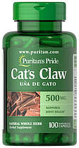 Котячий кіготь Puritan's Pride Cats Claw 500 mg 100 кап, фото 2