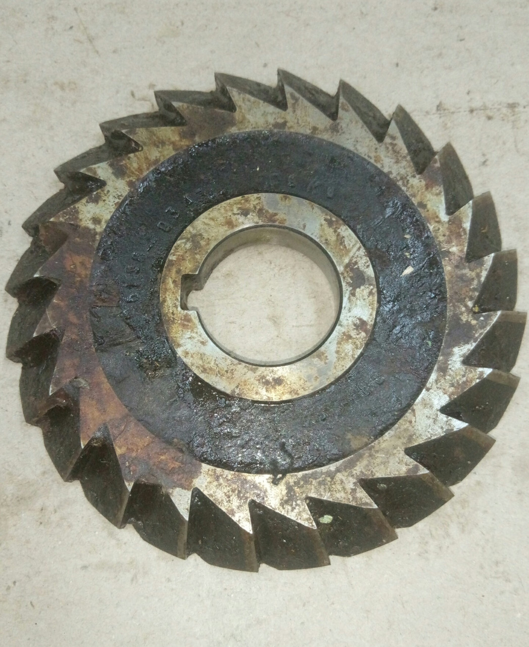 Фреза одноугловая 120х12х32х40° Р9К5 з фаскою 6 мм (вн./зав.), фото 1