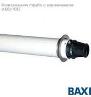 Коаксіальний димохід до газового котла Baxi Luna3